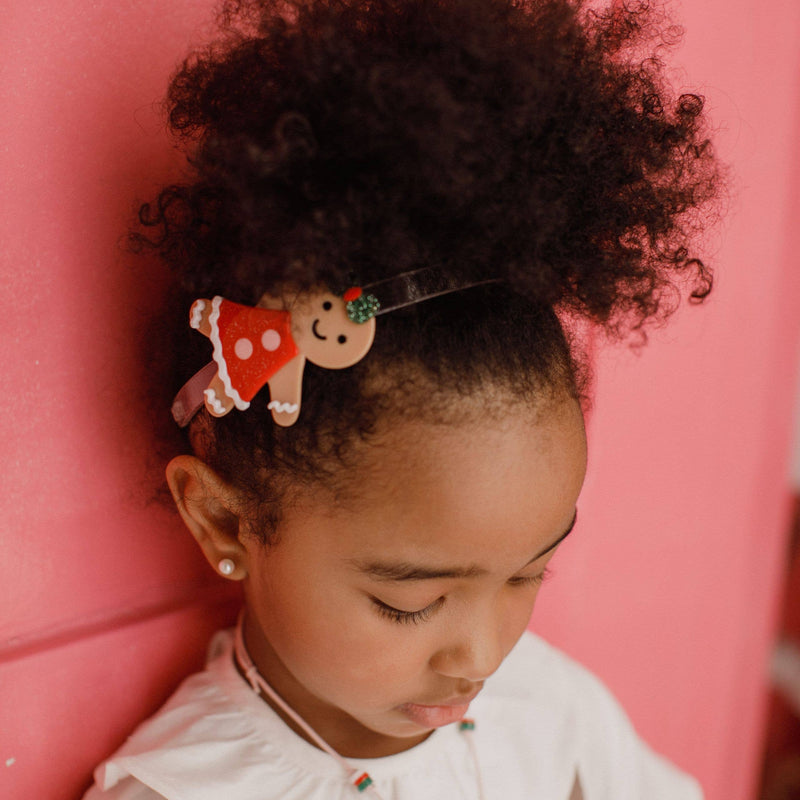 HOL-Happy Gingerbread Girl Cookie Headband