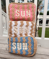 KENZKUSTOMZ - Sun XL Makeup Bag - Seashells: Blue