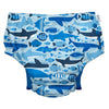 Green Sprouts - Eco Snap Swim Diaper with Gusset Blue Undersea