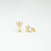 Pip & Co. - Coquette Bow Huggie Earring