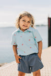 Sugar Bee Clothing - Boys Polo - Crawfish: