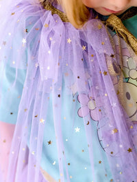 Sweet Wink- Lavender Star Cape