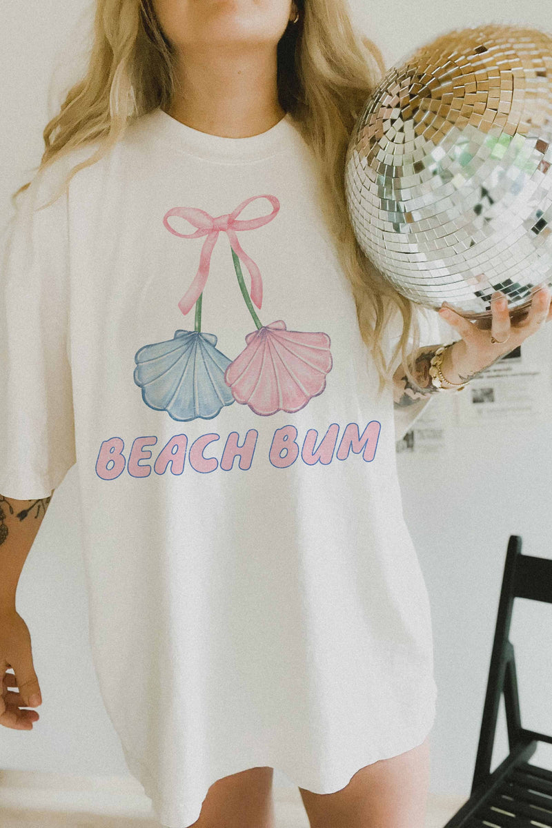 BEACH BUM GRAPHIC TEE
