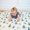 LollyBanks - Pine Tree Baby Swaddle Blanket