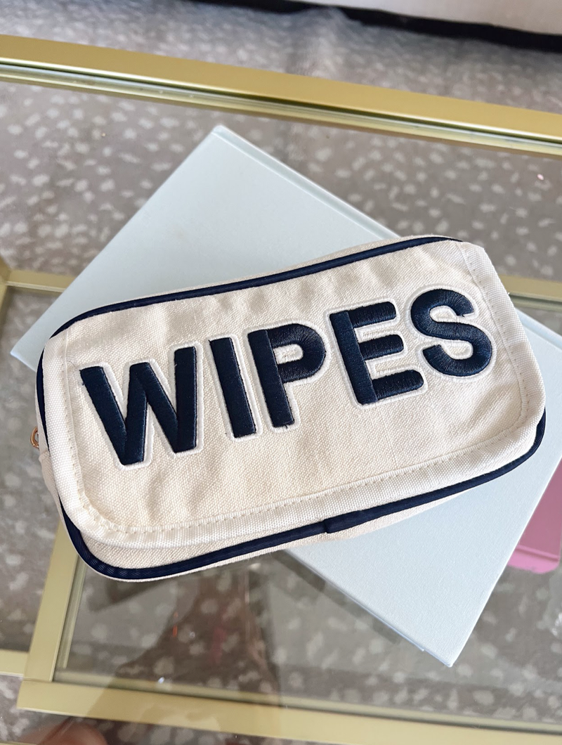 KENZKUSTOMZ - Wipes - Canvas Wipe Pouch: Navy