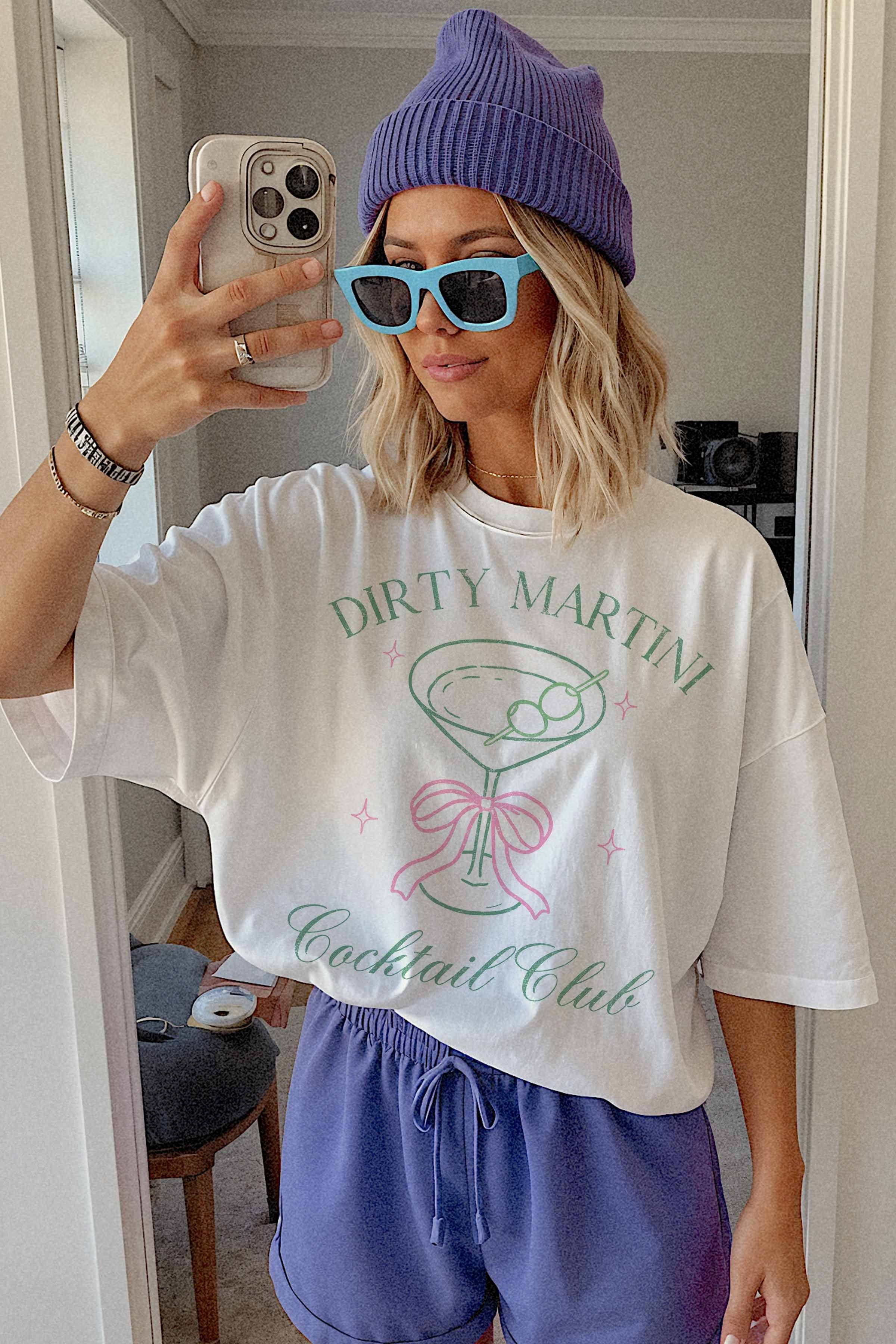Dirty Martini Oversized Graphic Tee