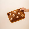 The Darling Effect - Teddy Pouch - Brown Flower