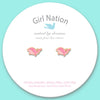 Girl Nation Dazzling Dolphin Cutie Stud Earrings