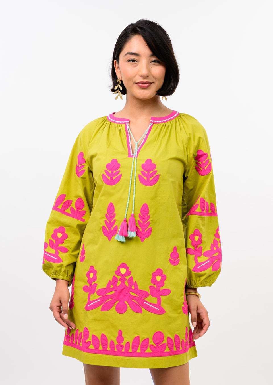 Citron Applique Tunic