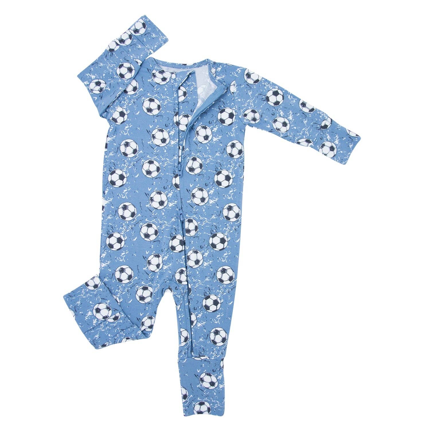 Sweet Bamboo - Convertible Romper - Soccer Captain