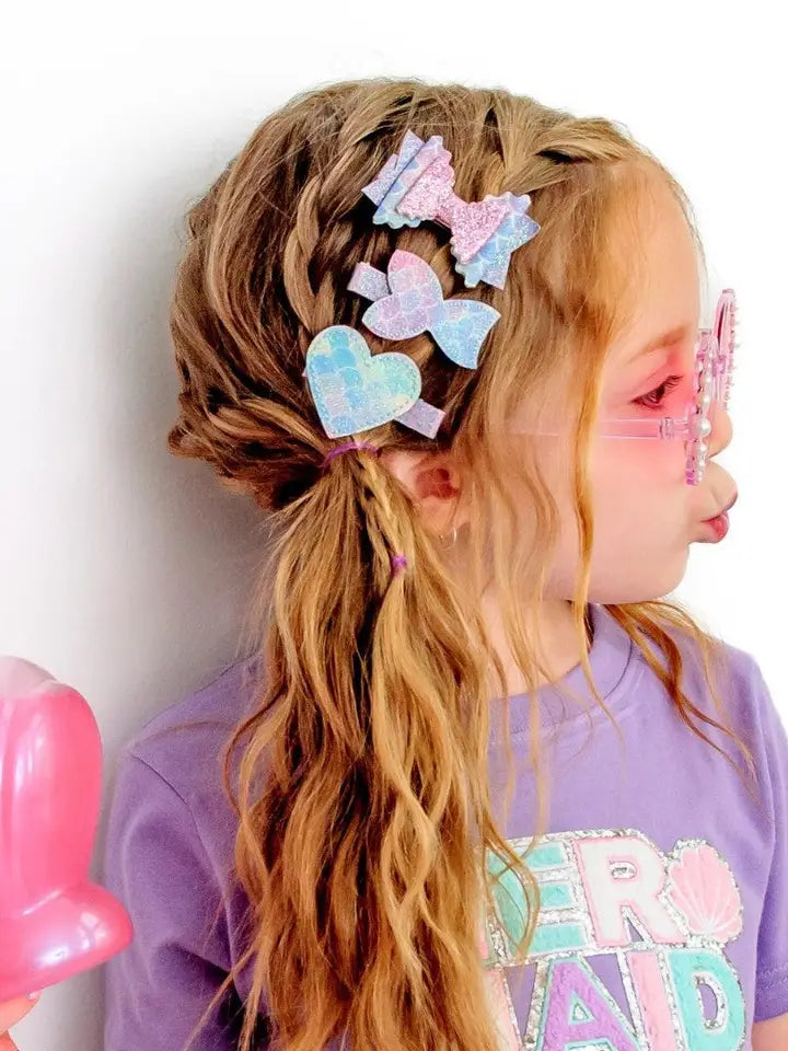 Sweet wink- Mermaid Shimmer Clip Set