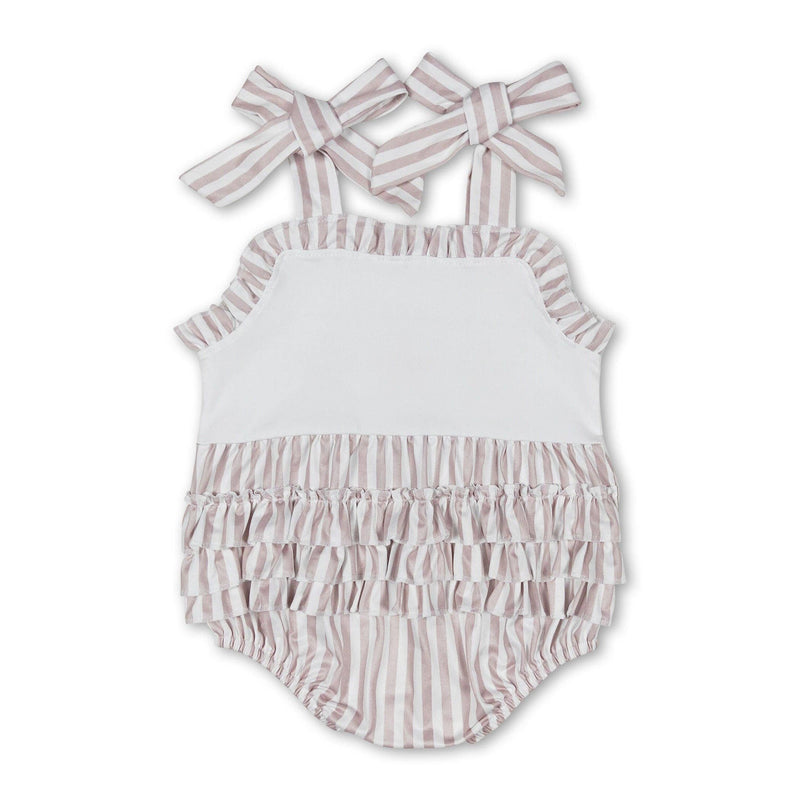 Starfish Ruffle Bubble Romper