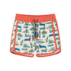 Car & Surfboard Print Boardshort Toddler