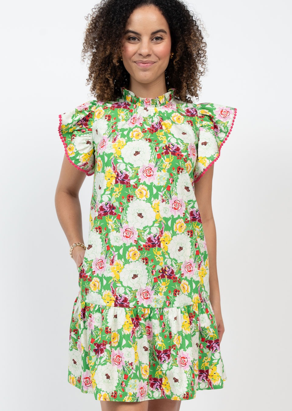 Uncle Frank Garden Floral Dress