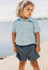 Sugar Bee Clothing - Boys Polo - Crawfish: