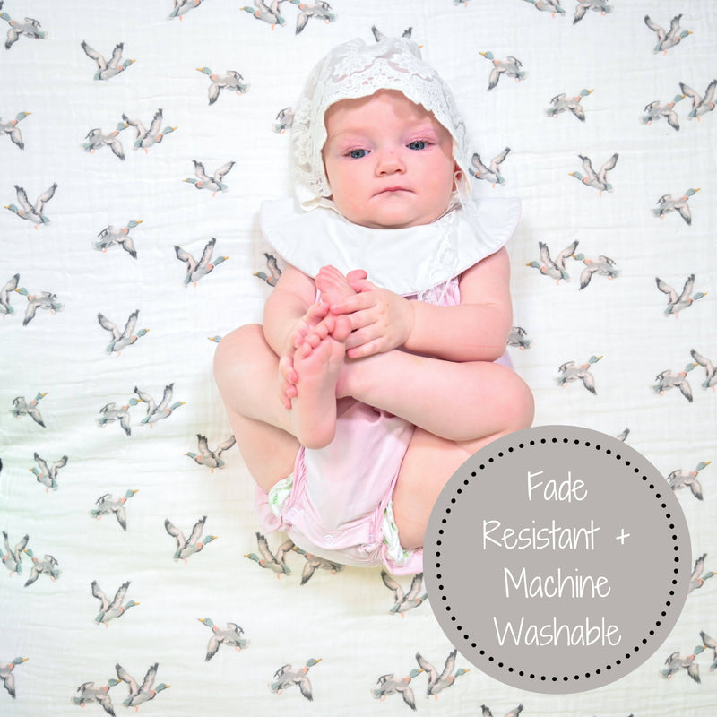 LollyBanks - Quackin'up Baby Muslin Cotton Blanket