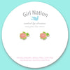 Girl Nation Turtle-y Awesome Cutie Stud Earrings