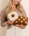 The Darling Effect - Teddy Pouch - Brown Flower