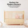 KeaBabies Gentle Bamboo Fitted Mini Crib Sheets: Hedges