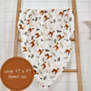 LollyBanks - Oh Deer Baby Swaddle Blanket