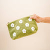 The Darling Effect - Teddy Pouch - Green Flower