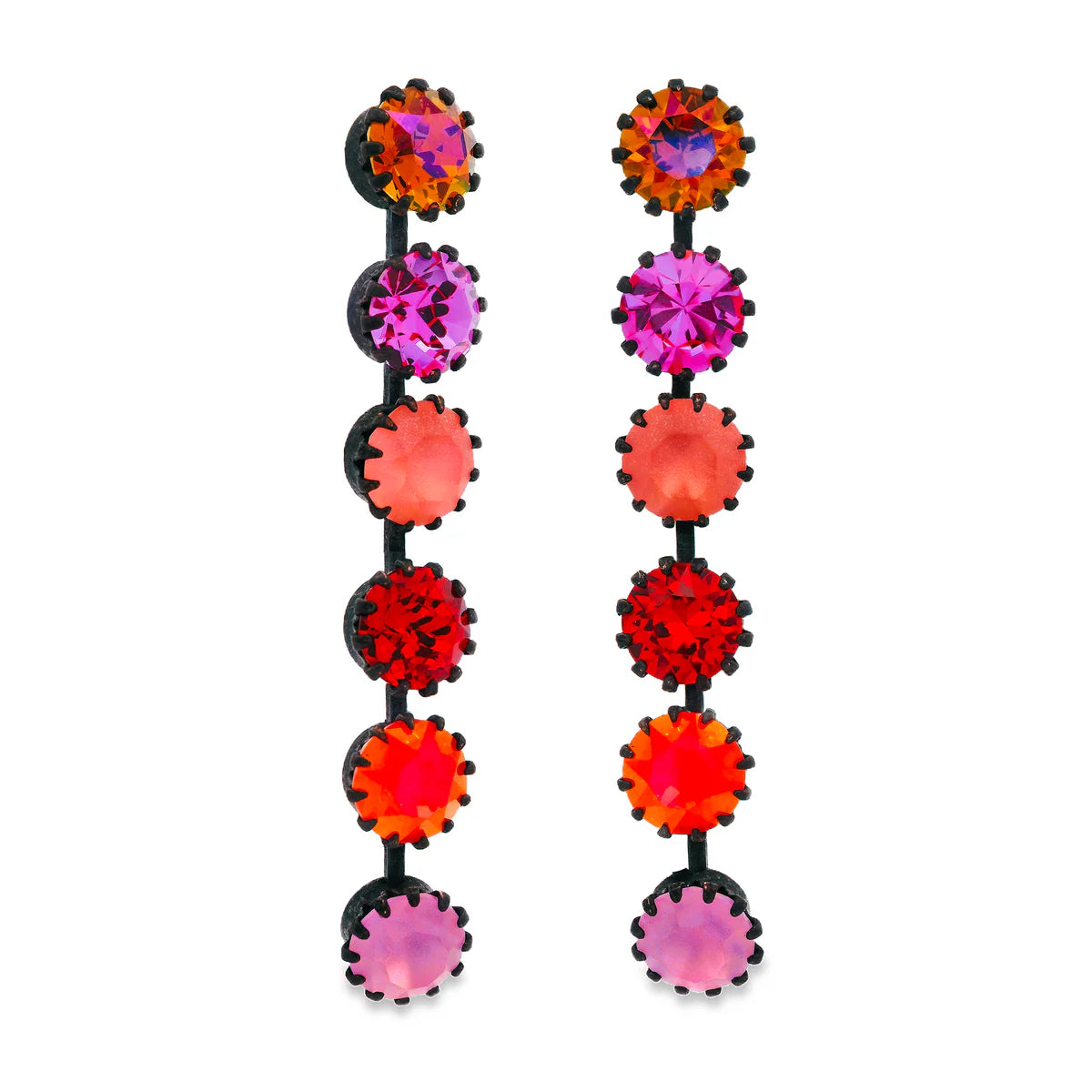 Mini Lilibet Earring in Flamingo Mix