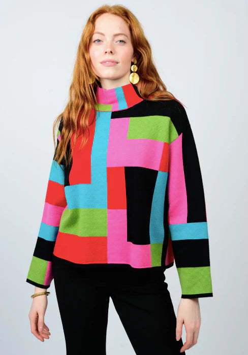Color Block Sweater