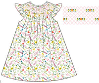 Pax & Lucy - Smocked Floral Dress