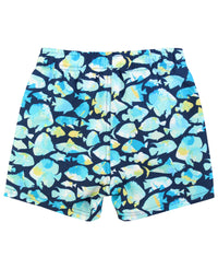 RuffleButts + RuggedButts - Boys Fish Friends Swim Trunks