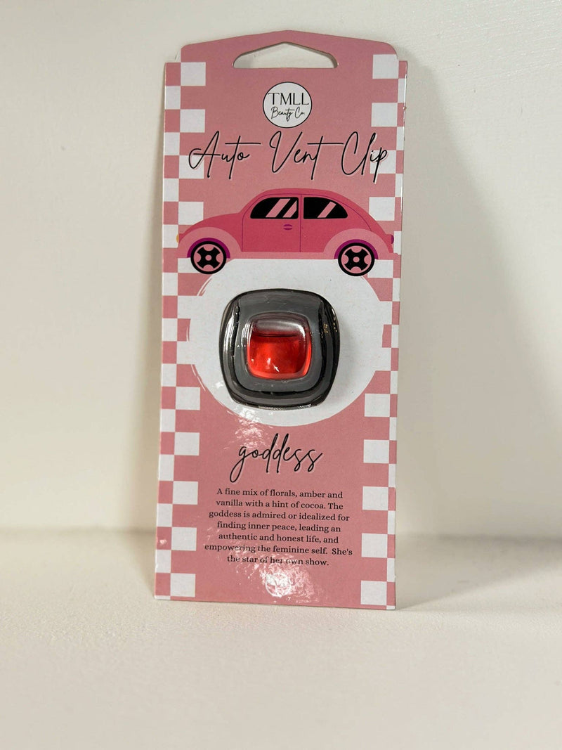 TMLL Beauty Co - Goddess Car Vent Clips