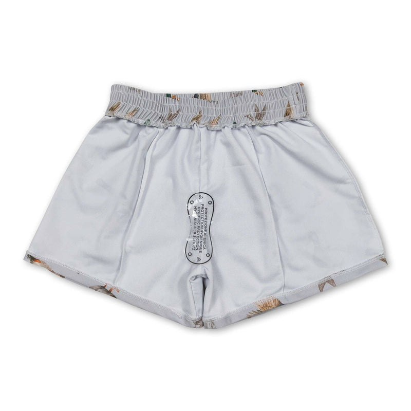 Duck Print Baby Boys Swim Trunks