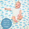 LollyBanks - Whale, Whale, Whale Baby Swaddle Blanket