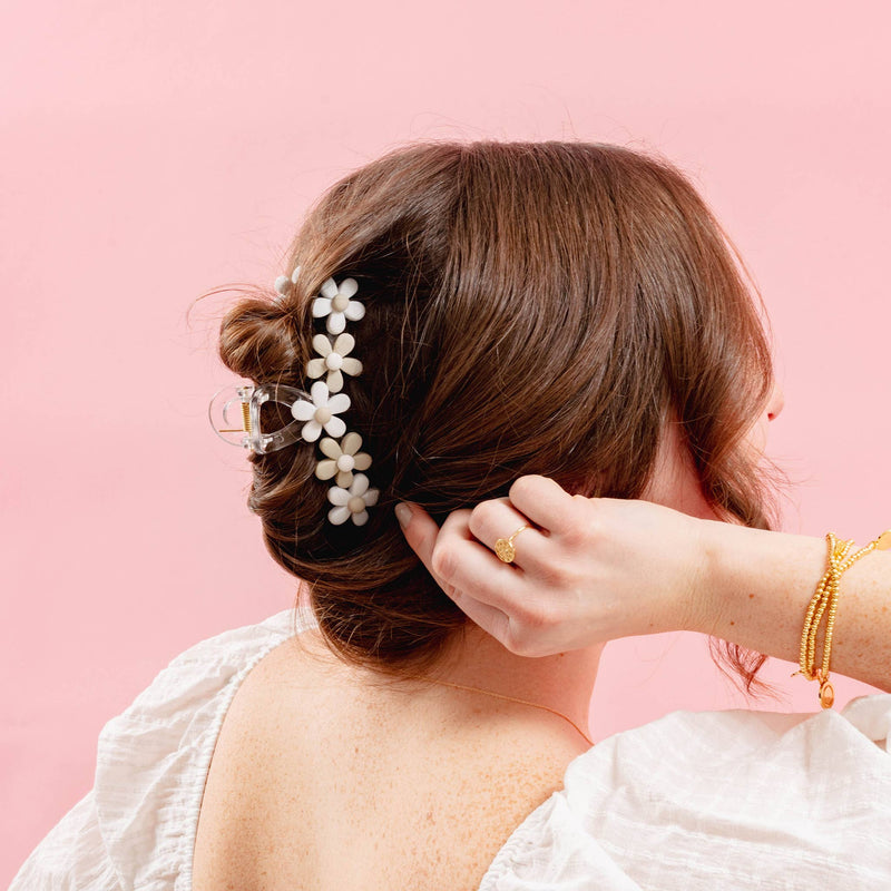 The Darling Effect - Daisy Claw Clip - Serene