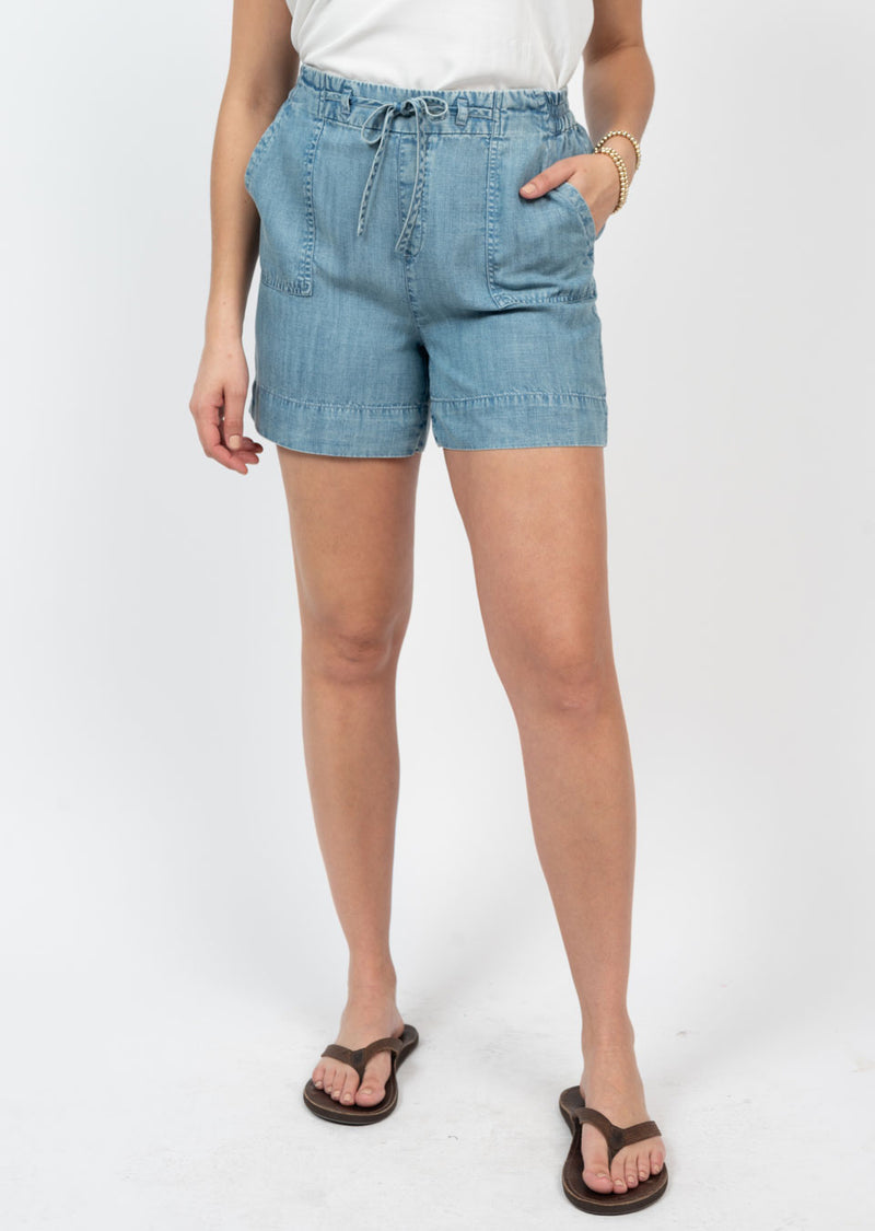 Ivy Jane Denim Drawstring Short