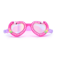 Bling2o - Aloha Flamingo Swim Goggle, Beach, Summer, Girls, Heart