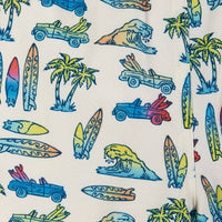 Car & Surfboard Print Boardshort Toddler