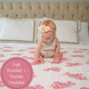 LollyBanks - Dogwoods In Bloom Baby Swaddle Blanket