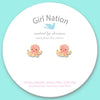 Girl Nation Obedient Octopus Cutie Stud Earrings