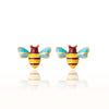 Girl Nation Buzzing Bee Cutie Stud Earrings