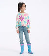 Hatley Groovy Floral Pullover Sweater