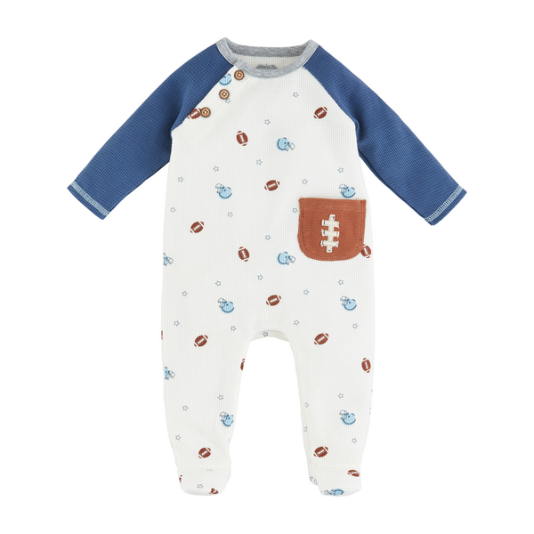 Mudpie Football Baby Sleeper