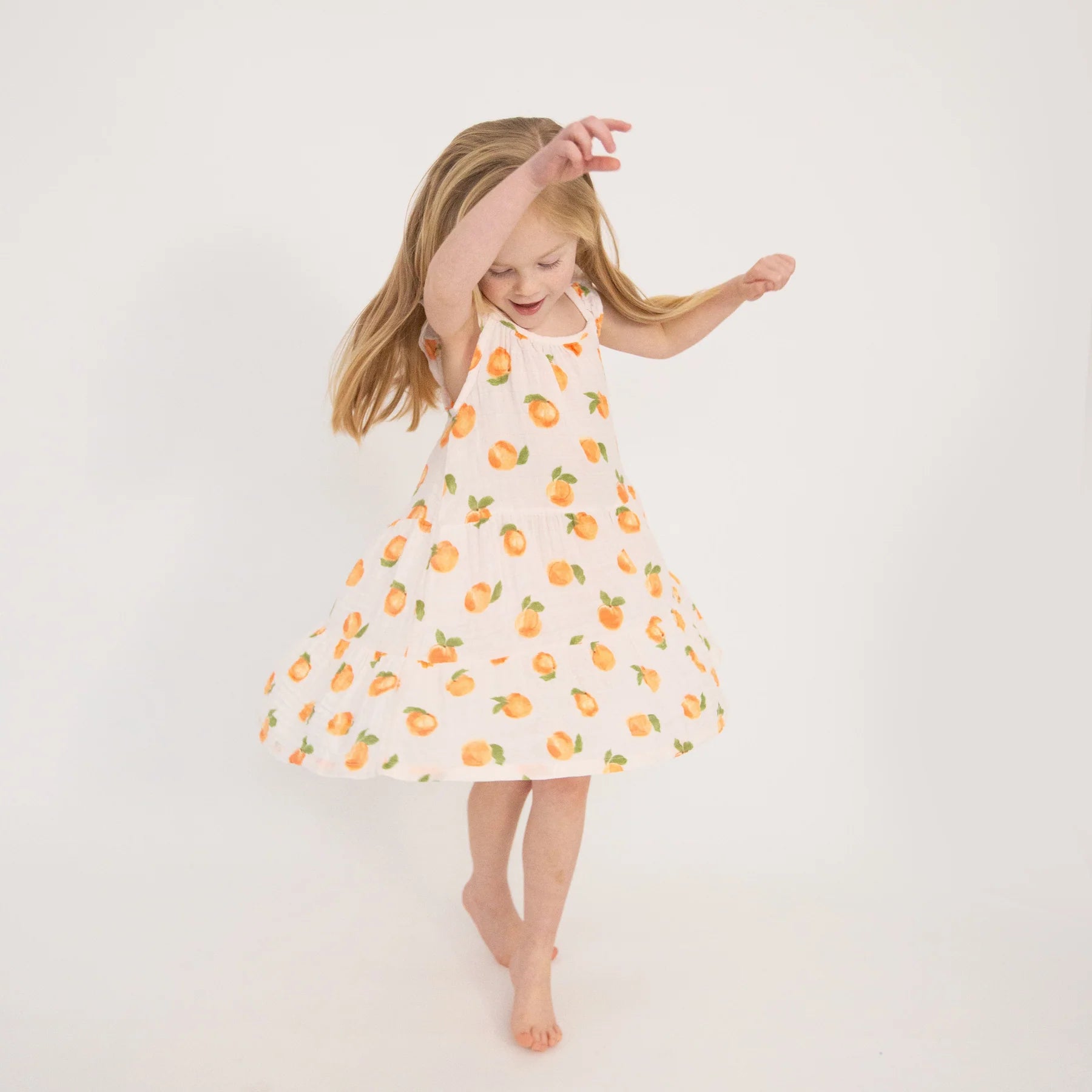 Angel Dear Peaches Sundress