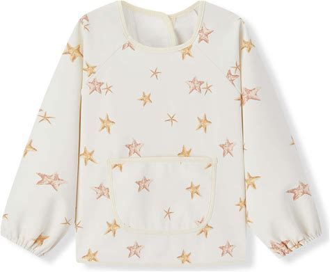 Starfish Dreams Long Sleeve Pocket Bib