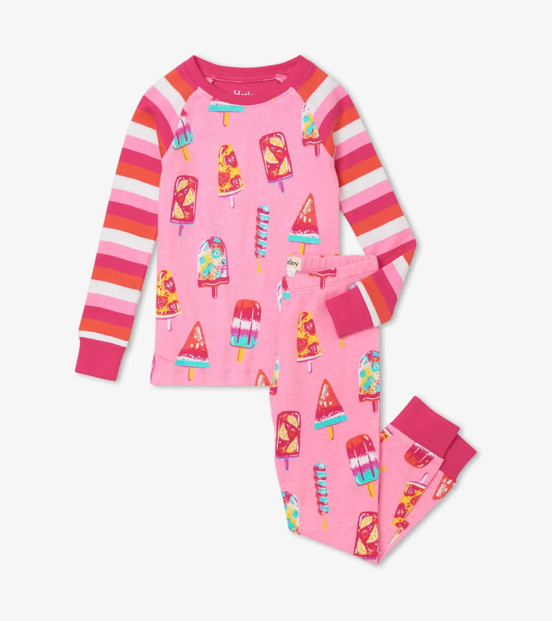 Fruity Pops Organic Cotton Raglan Pajama Set | Hatley