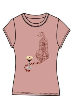 ESPRESSO LEOPARD BABE TEE