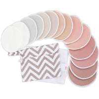 KeaBabies Soothe Reusable Nursing Pads for Breastfeeding: Lovelle / Medium 3.9"