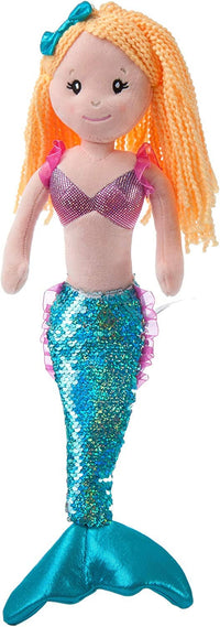 The Petting Zoo - 18" (45cm) Sequins Mermaid Asst