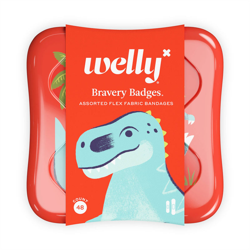 Dinosaur Bravery Badges