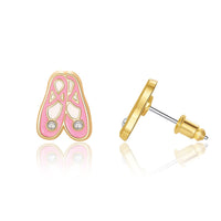 Girl Nation Ballet Slippers Cutie Stud Earrings