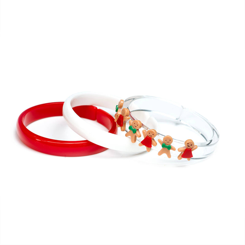 HOL23- Gingerbread Mini Cookies Bracelet Set